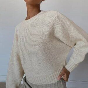 GREY day off sweater, 100% alpaca